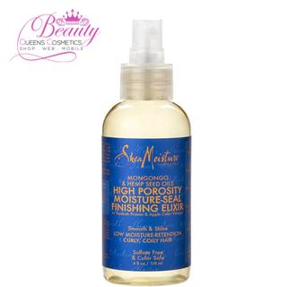 Shea Moisture Mongongo & Hemp Seed Oils High Porosity Moisture-Seal Finishing Elixir 118ml