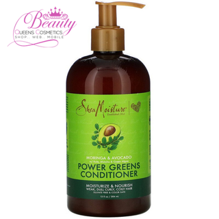 Shea Moisture Moringa & Avocado Power Greens Conditioner 384ml | Hydrate & Nourish Hair