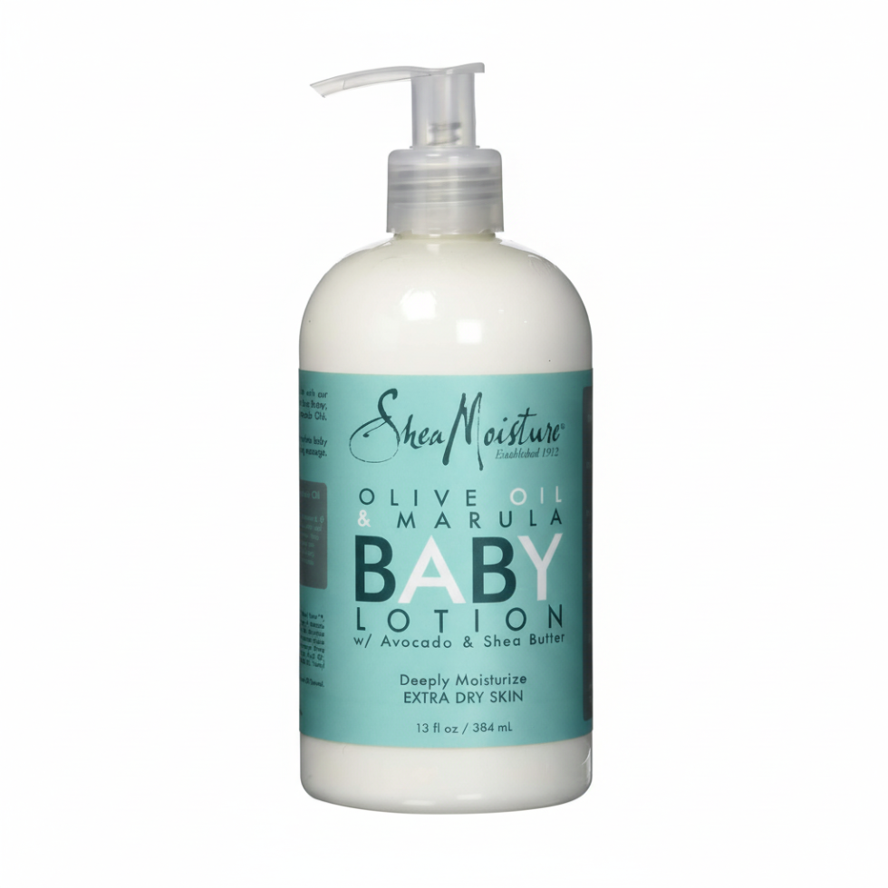 shea moisture olive oil and marula baby lotion 384ml gentle daily moisturizer for sensitive baby skin soft hydrating care
