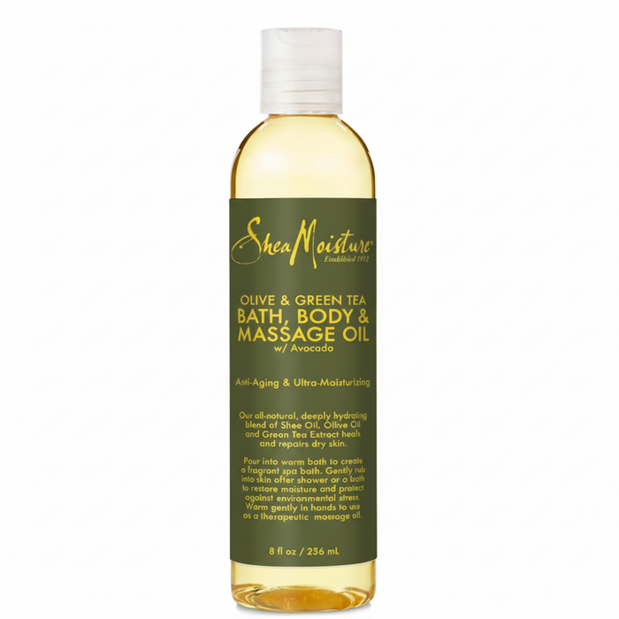 HUILE DE BAIN, CORPS ET MASSAGE D'HUMIDITÉ DE KARITÉ 236ML/8OZ