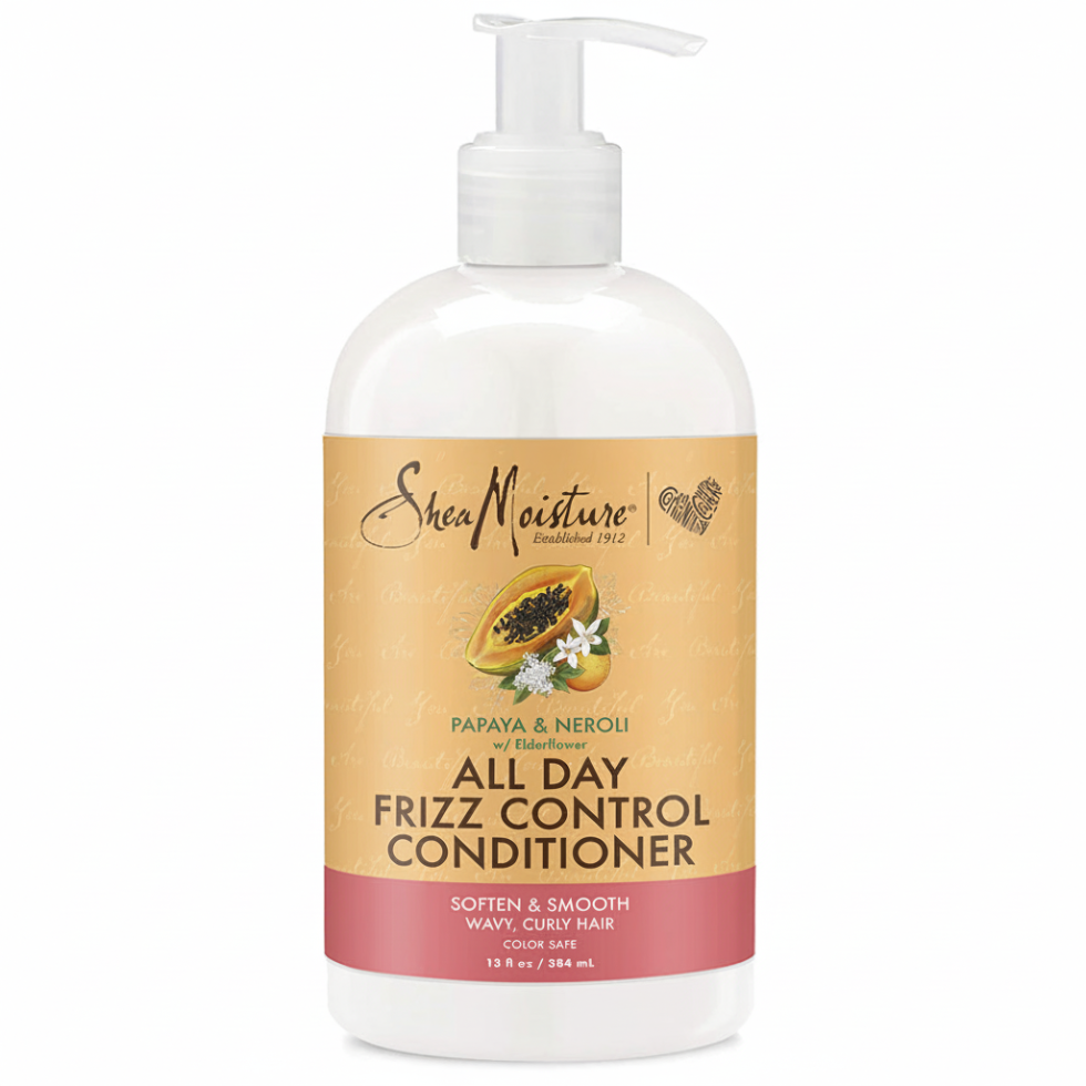 SheaMoisture papaya and neroli frizz control conditioner for smooth soft and manageable hair