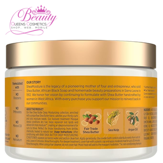 Shea Moisture Raw Shea Butter Deep Moisturizing Masque 355ml | Hydrate & Repair Curls