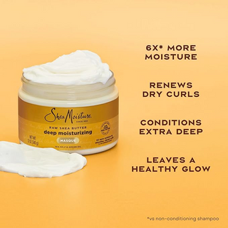 Shea Moisture Raw Shea Butter Deep Moisturizing Masque 355ml | Hydrate & Repair Curls