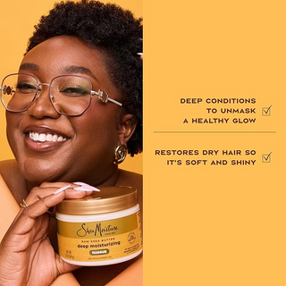 Shea Moisture Raw Shea Butter Deep Moisturizing Masque 355ml | Hydrate & Repair Curls