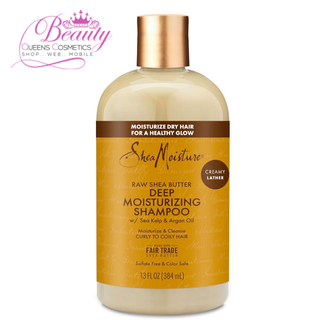 Shea Moisture Raw Shea Butter Deep Moisturizing Shampoo 384ml | 3X Moisture