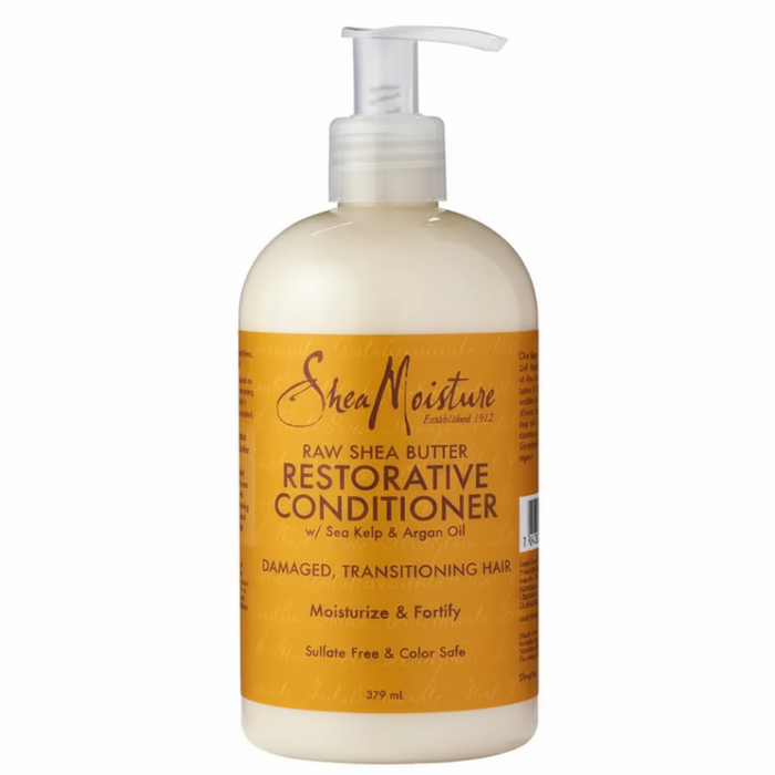 Après-shampooing réparateur au beurre de karité brut Shea Moisture 13oz/384ml