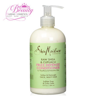 Shea Moisture Raw Shea & Cupuacu Frizz Defense Conditioner 379ml  Smooth & Hydrate Hair