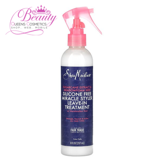 Shea Moisture Sugarcane Extract & Meadowfoam Seed Silicone Free Miracle Styler Leave-In Treatment 237ml