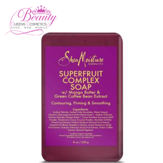 Shea Moisture Superfruit Complex Soap 8oz | Nourishing Bar for All Skin Types