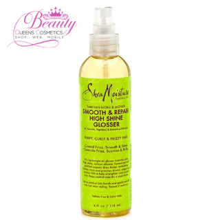 Shea Moisture Tahitian Noni & Monoi High Shine Glosser 118ml | Smooth & Repair Hair