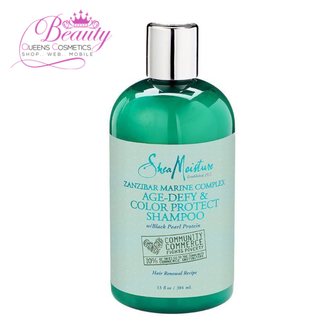 Shea Moisture Zanzibar Marine Complex Age-Defy & Color Protect Shampoo 13oz