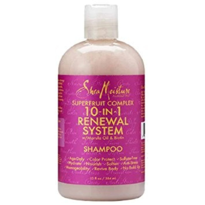 SheaMoisture 10-in-1 Renewal Shampoo | Hydrate Repair Strengthen Hair