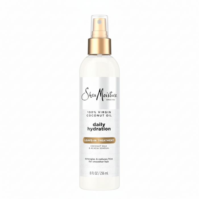 SheaMoisture 100% Virgin Coconut Oil Leave-In Treatment 237ml | Frizz Control & Hydrate