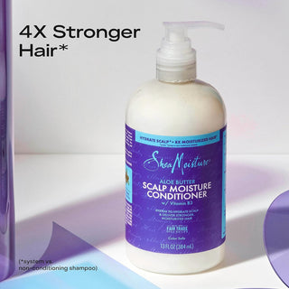sheamoisture aloe butter scalp moisture conditioner hydrate strengthen soft smooth healthy hair frizz control 13 fl oz6