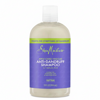 sheamoisture apple cider vinegar anti dandruff shampoo scalp care flakes removal clarifying soft healthy hair 384ml