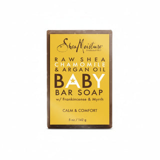 sheamoisture baby bar soap raw shea chamomile argan oil gentle cleansing soft soothing baby skin