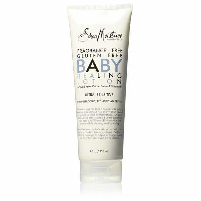 sheamoisture baby healing lotion gentle moisturizing soothing soft hydrating baby skin care lotion
