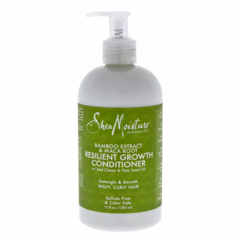 sheamoisture bamboo maca root conditioner resilient growth strengthening smooth soft healthy hair