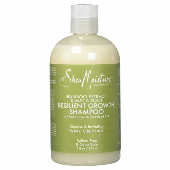 SheaMoisture Bamboo & Maca Root Shampoo | Resilient Growth Strengthening Hair