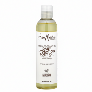 sheamoisture virgin coconut oil body oil deep hydration soft smooth glowing skin lightweight non greasy 8 fl oz