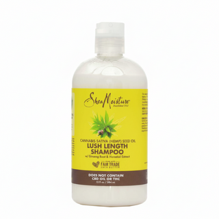 sheamoisture hemp seed oil shampoo cleanse strengthen lengthen hydrate soft smooth healthy hair 384ml