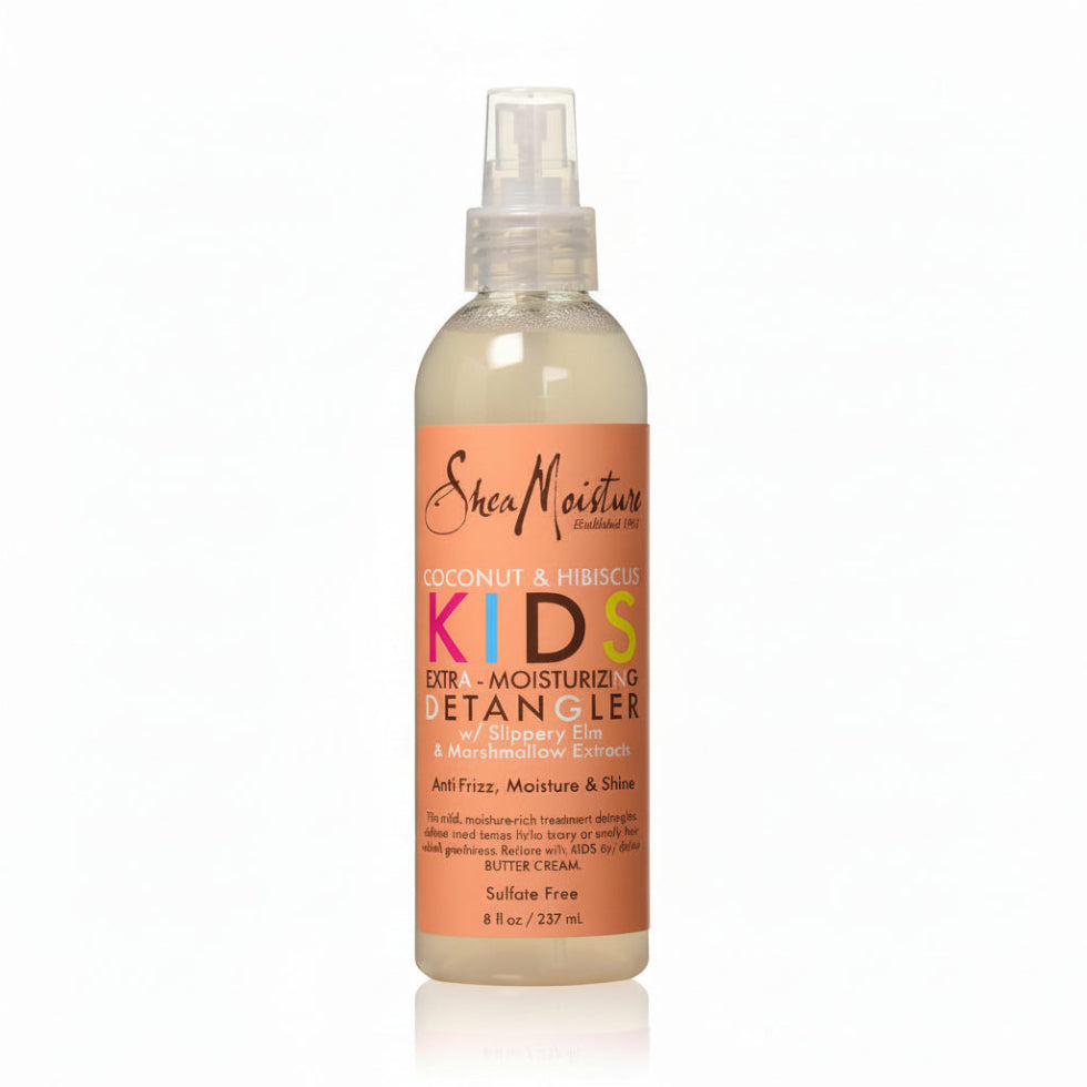 sheamoisture kids extra moisturizing detangler spray soft smooth tangle free easy combing hair