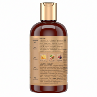 SheaMoisture manuka honey and mafura oil leave in milk 237ml intense hydration hair treatment for dry frizzy and damaged hair