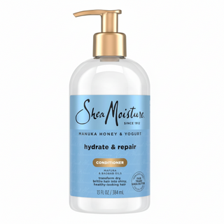 SheaMoisture manuka honey and yogurt hydrate and repair conditioner 384ml deep nourishing protein conditioner for dry damaged frizzy hair

