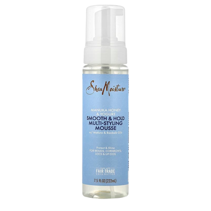 SheaMoisture Manuka Honey & Yogurt Styling Mousse | Smooth Hold & Volume Care