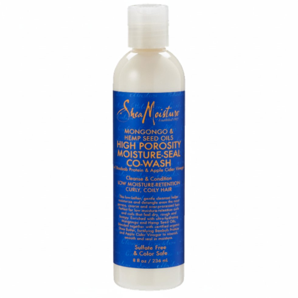 sheamoisture mongongo hemp seed co wash high porosity moisture seal hydrating soft smooth hair