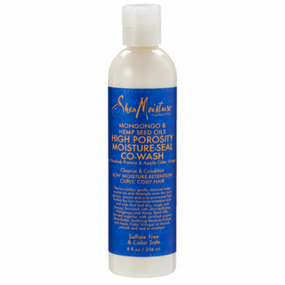 sheamoisture mongongo hemp seed co wash high porosity moisture seal hydrating soft smooth hair