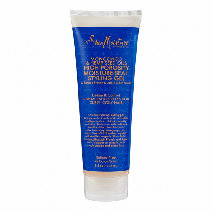SheaMoisture Mongongo & Hemp Seed Styling Gel | High Porosity Moisture-Seal Hold