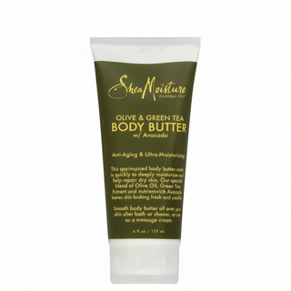 sheamoisture olive green tea body butter anti aging hydrating smooth soft glowing skin