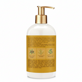 SheaMoisture raw shea butter restorative conditioner 384ml deep moisture detangling repair conditioner for dry damaged and frizzy hair
