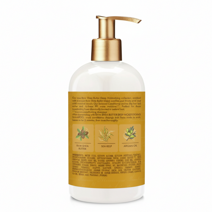 Après-shampooing réparateur au beurre de karité brut Shea Moisture 13oz/384ml