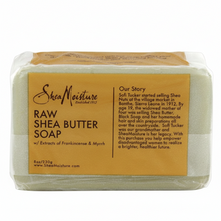 shea moisture raw shea butter soap 8oz deep hydrating natural cleansing bar for soft smooth skin