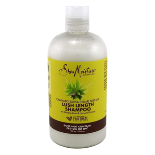 sheamoisture seed oil lush length shampoo strengthening hydrating gentle cleanse healthy long hair care
