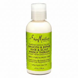 SheaMoisture Tahitian noni and monoi hair and scalp weekly therapy 118ml repair and smooth nourishing scalp treatment for healthy hair