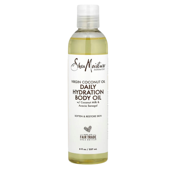 SheaMoisture Virgin Coconut Oil Body Oil | Daily Hydration & Glow Skin Care