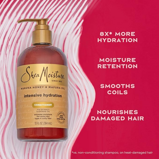 SheaMoisture manuka honey and mafura oil intensive hydrating conditioner 384ml moisture repair detangling conditioner for dry and frizzy hair
