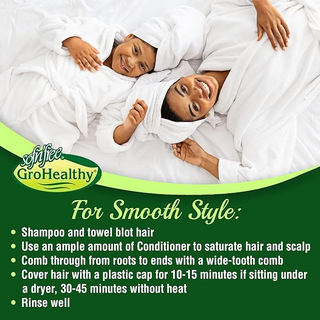 Sofn’Free GroHealthy Shea & Coconut Moisture Rich Conditioner 355ml | Deep Hair Hydration
