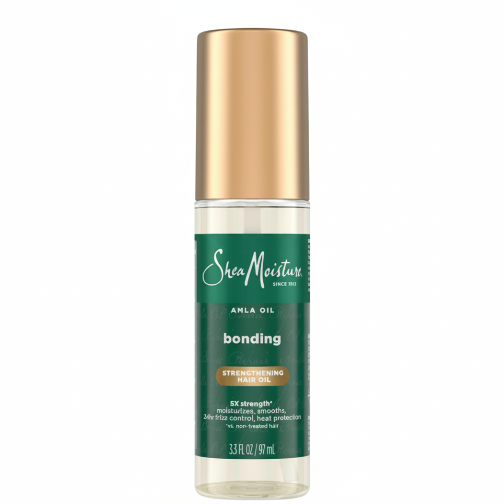 Shea moisture amla oil bonding hair oil for strengthening repair and frizz control shine treatment