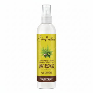 Shea Moisture hemp seed oil leave in conditioner lightweight hair strengthening treatment 237ml