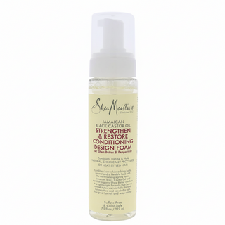 Shea moisture jamaican black castor oil conditioning design foam curl volume styling 222ml hair care