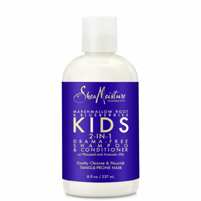 Shea Moisture Kids 2-in-1 Shampoo & Conditioner | Marshmallow Root & Blueberries