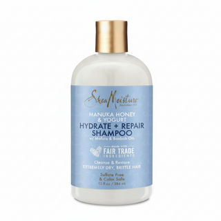 shea moisture manuka honey yoghurt shampoo hydrate repair dry damaged hair soft smooth shine