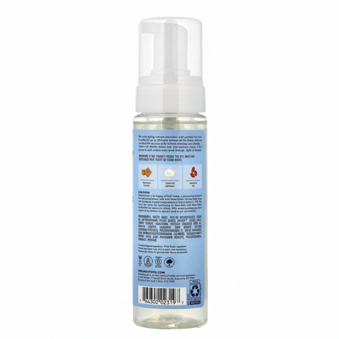 shea moisture manuka honey yogurt styling mousse smooth hold frizz control soft defined shiny hair