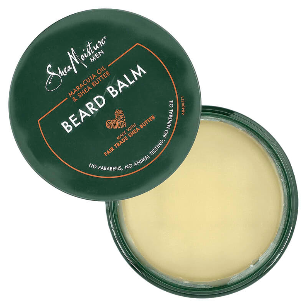 shea moisture men beard balm maracuja oil shea butter nourish style soft hold grooming beard care product