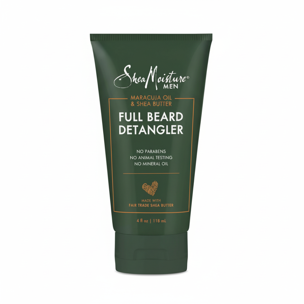 shea moisture men beard detangler maracuja oil shea soft smooth beard care grooming product