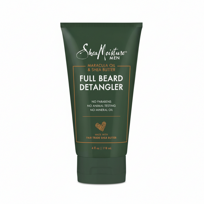 Shea Moisture Men Beard Detangler | Maracuja Oil & Shea Soft Smooth Beard Care